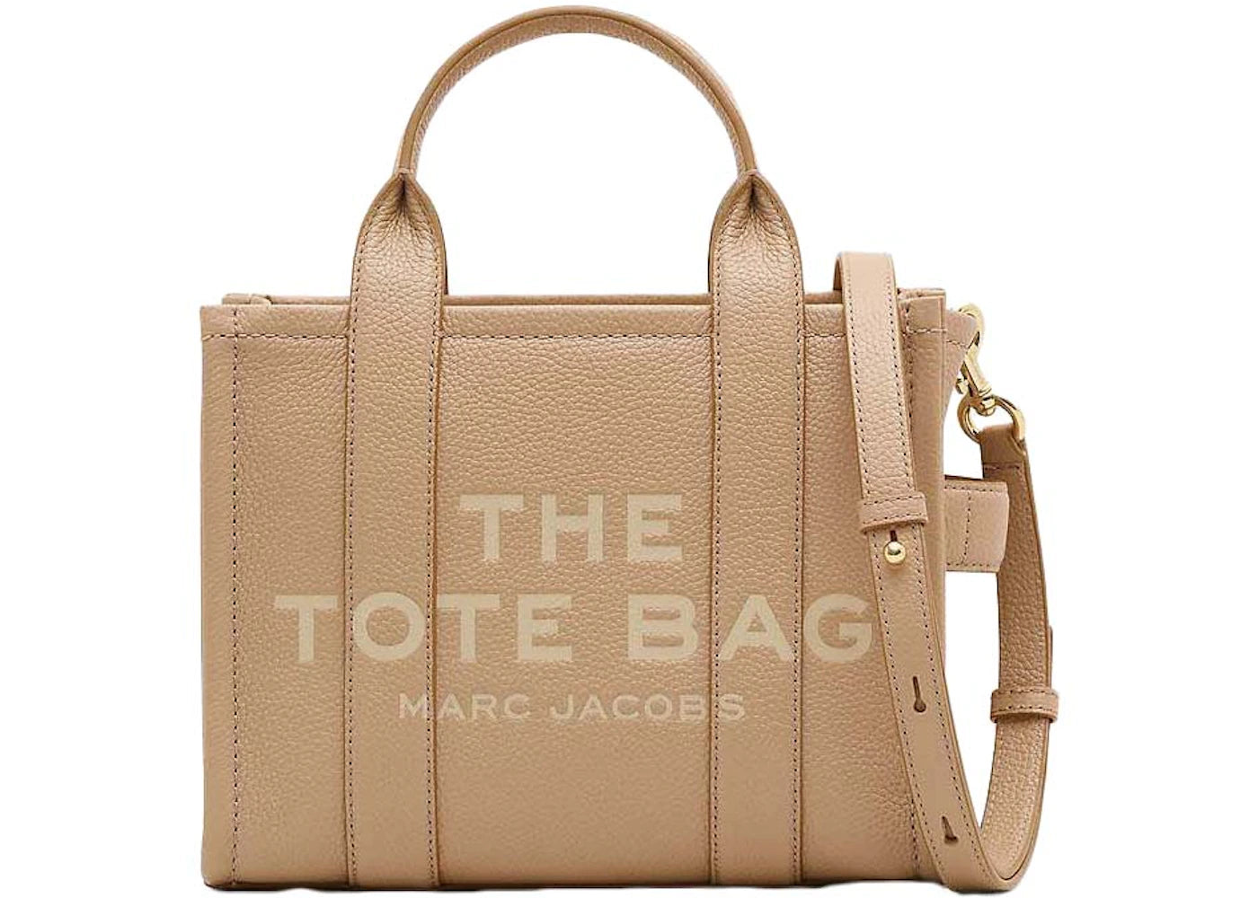 Marc Jacobs The Leather Small Tote Bag Camel