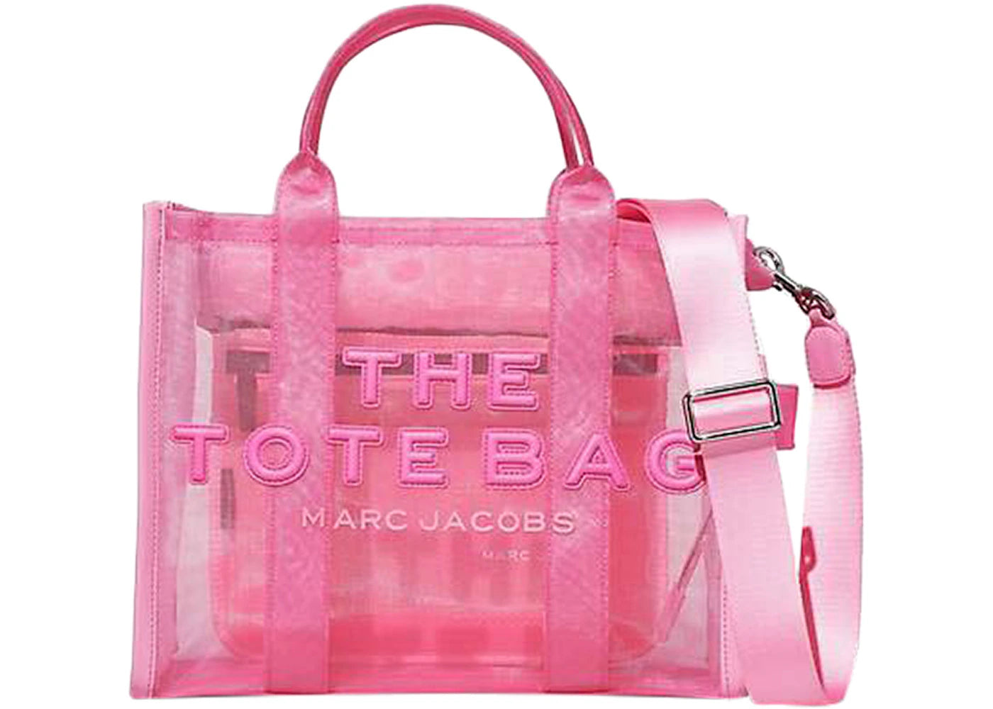 Marc Jacobs The Mesh Medium Tote Bag Candy Pink