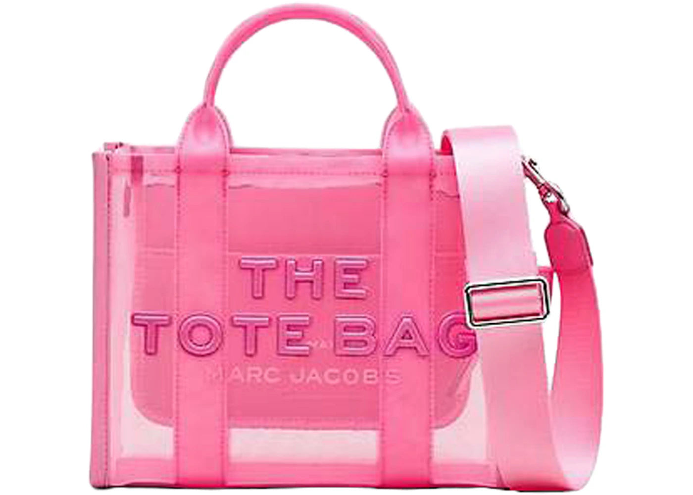 Marc Jacobs The Mesh Small Tote Bag Candy Pink