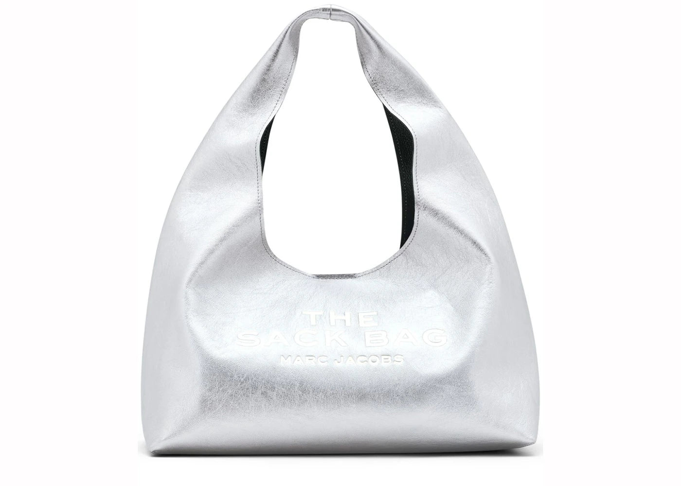 Marc Jacobs The Metallic Sack Bag Silver