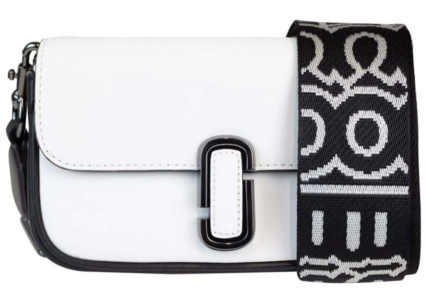 Marc Jacobs The Mini Shoulder Bag Black/White