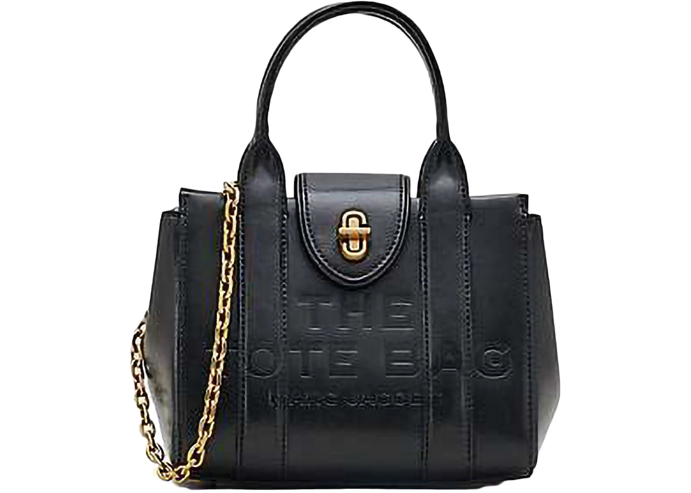 Marc Jacobs The Mini Tote Turn Lock Black