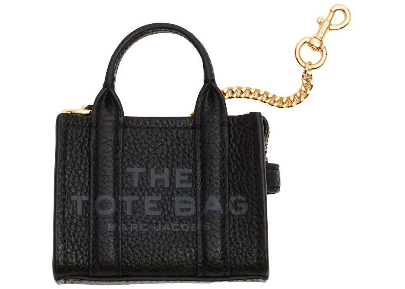 Marc Jacobs The Nano Tote Charm Black