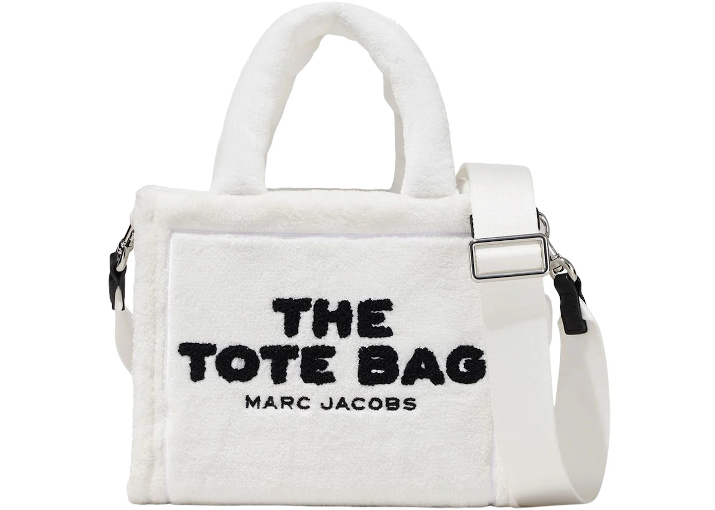 Marc Jacobs The Terry Small Tote Bag White