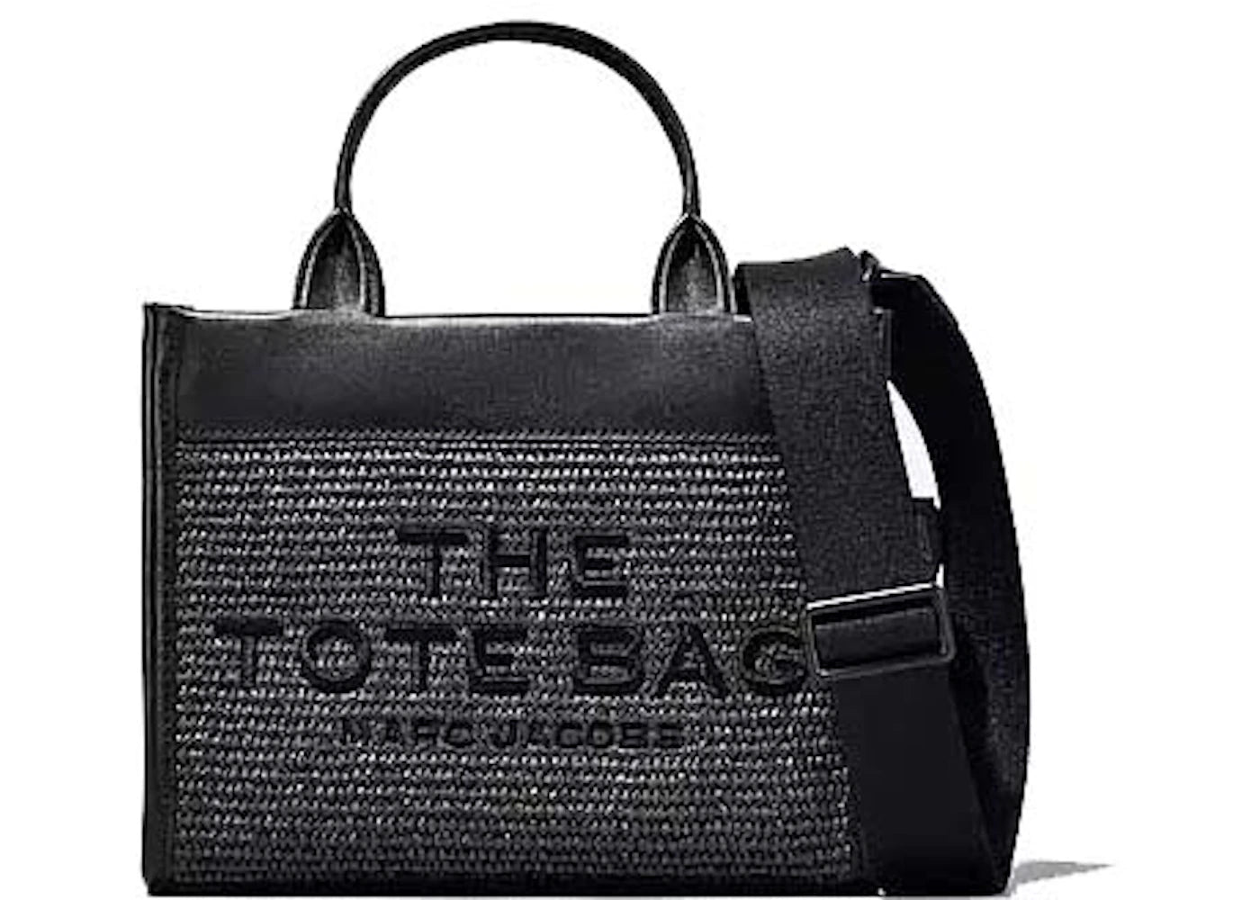 Marc Jacobs The Woven DTM Small Tote Bag Monochrome