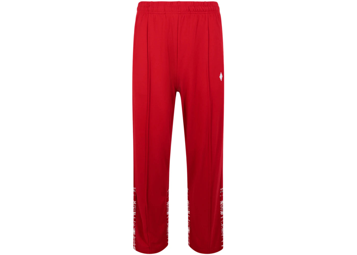 Marcelo Burlon Bandana Loose Track Pants Red