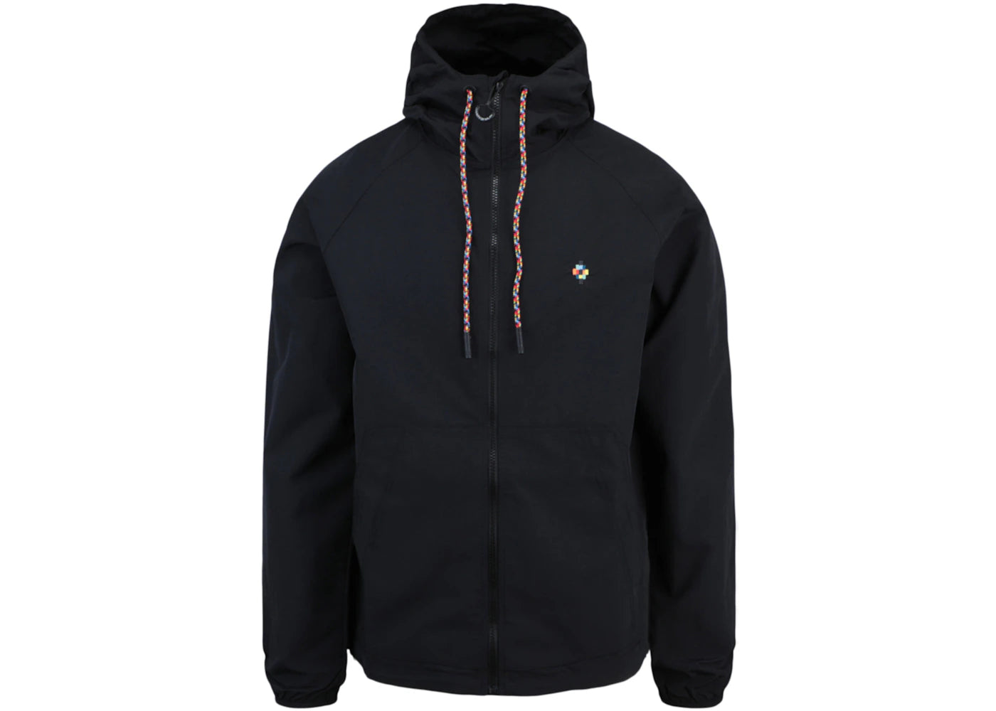 Marcelo Burlon Colorful Cross Windbreaker Black
