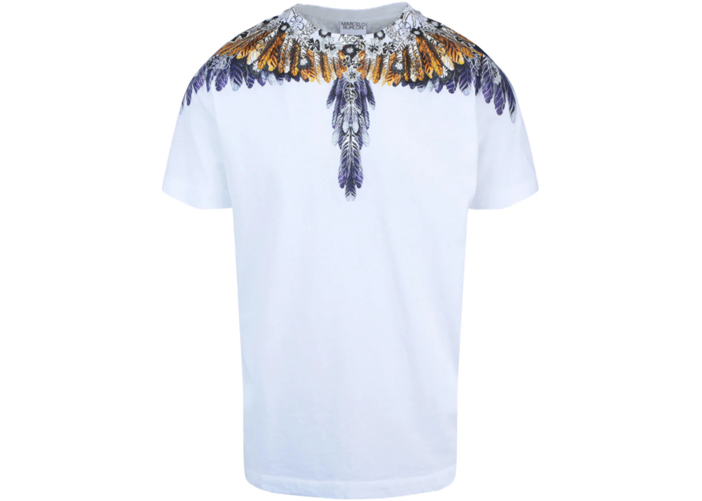Marcelo Burlon Hawaiian Wings Graphic T-shirt White
