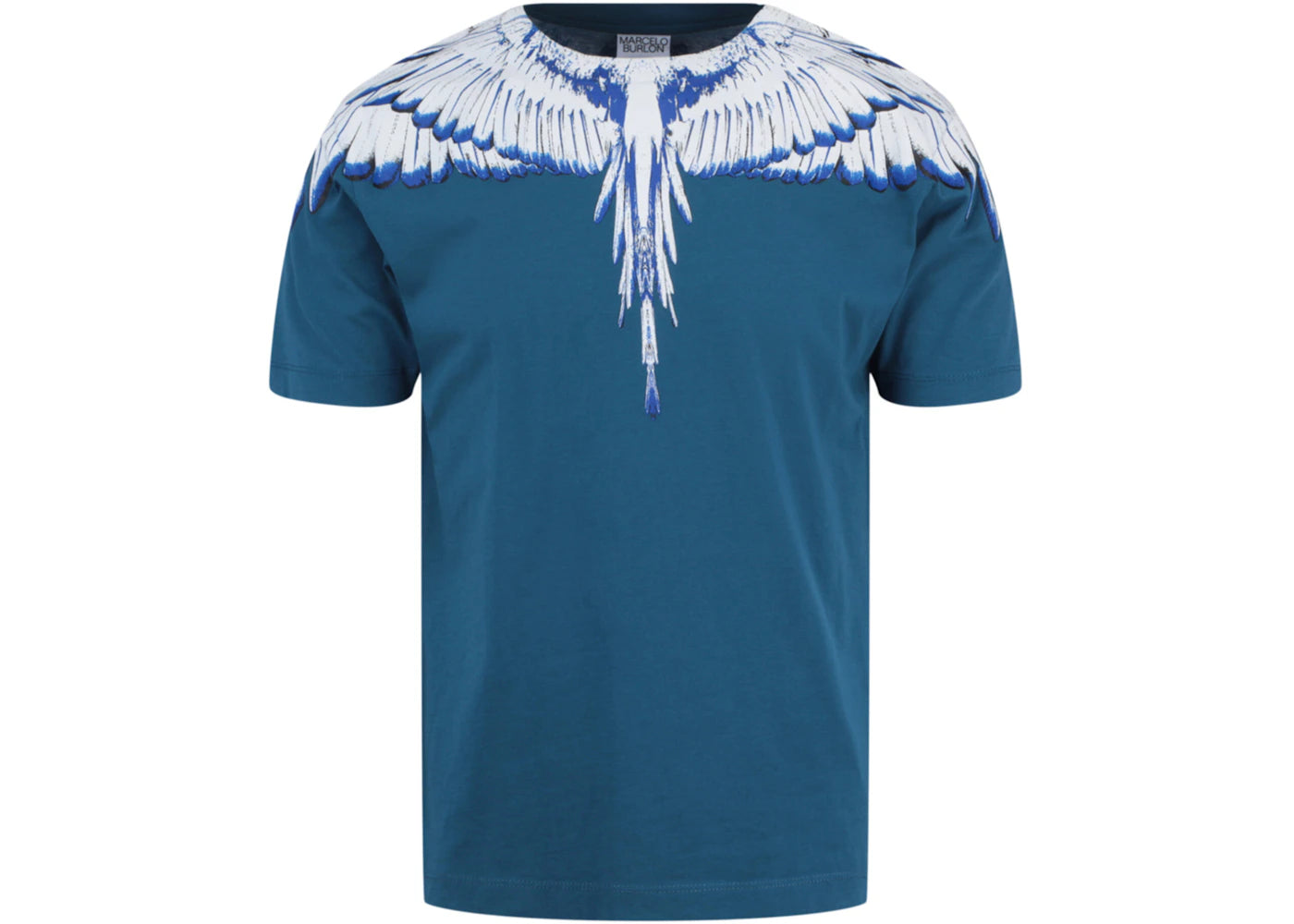 Marcelo Burlon Icon Wings Graphic T-shirt Blue
