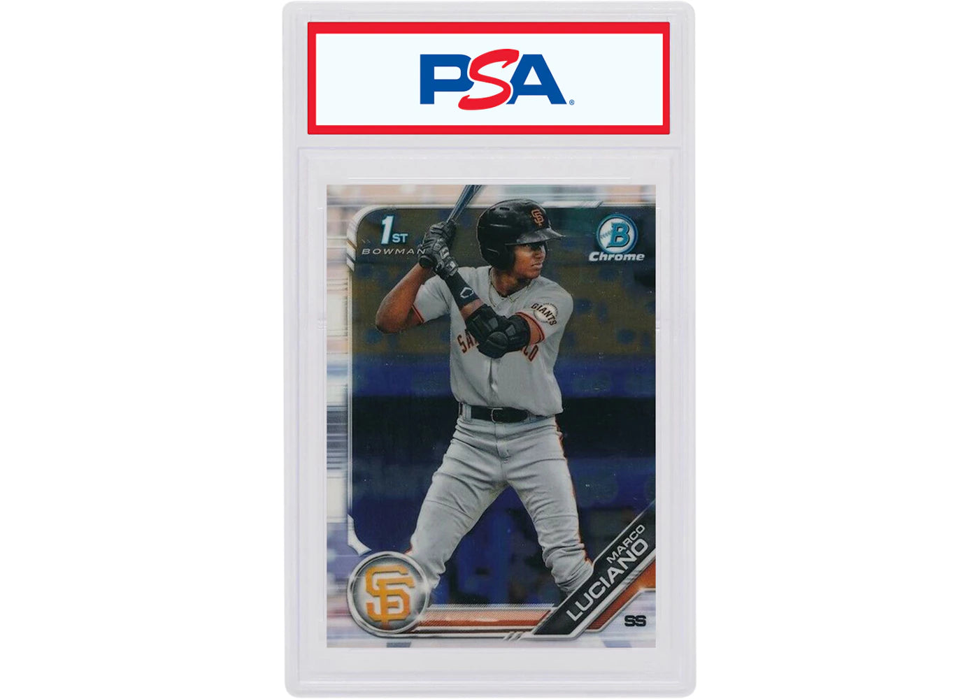 Marco Luciano 2019 Bowman Chrome Prospects #82 (PSA or BGS Graded)