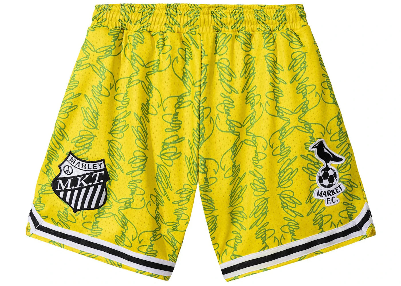 Market Bob Marley Soccer Shorts Multicolor