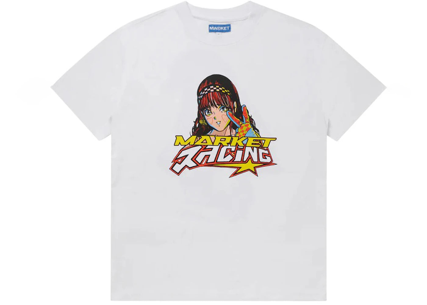 Market On Any Sunday T-Shirt White