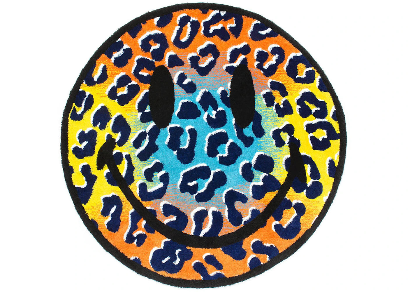 Market Smiley Animal Print Rug Multi