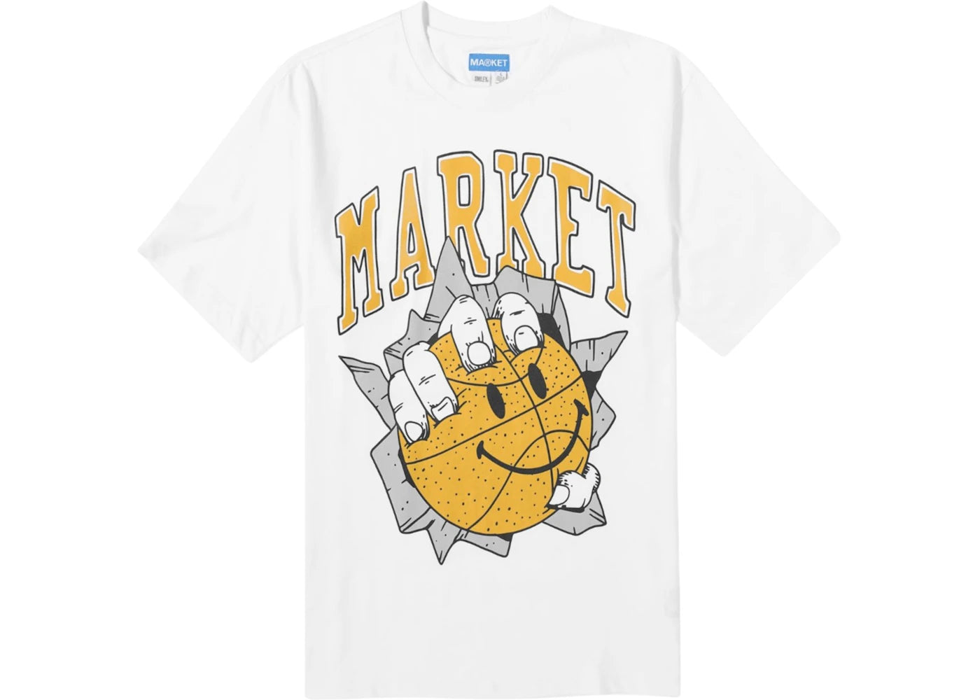 Market Smiley Breakthrough T-Shirt White