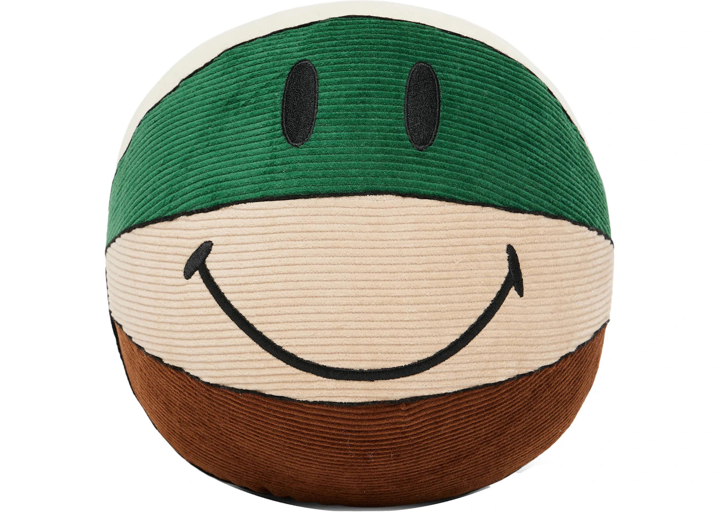 Market Smiley Cord Panel Plush Basketball Multicolor