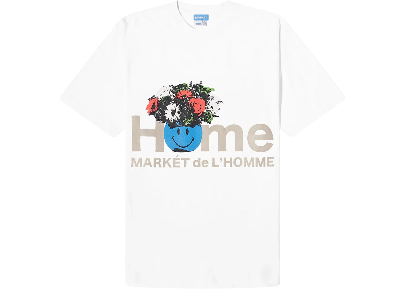 Market Smiley De L'Homme T-Shirt White