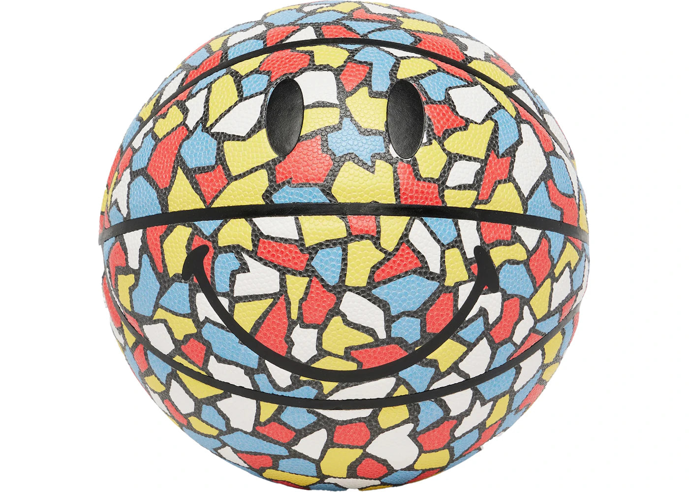 Market Smiley Market Mosaic Basketball Multicolor