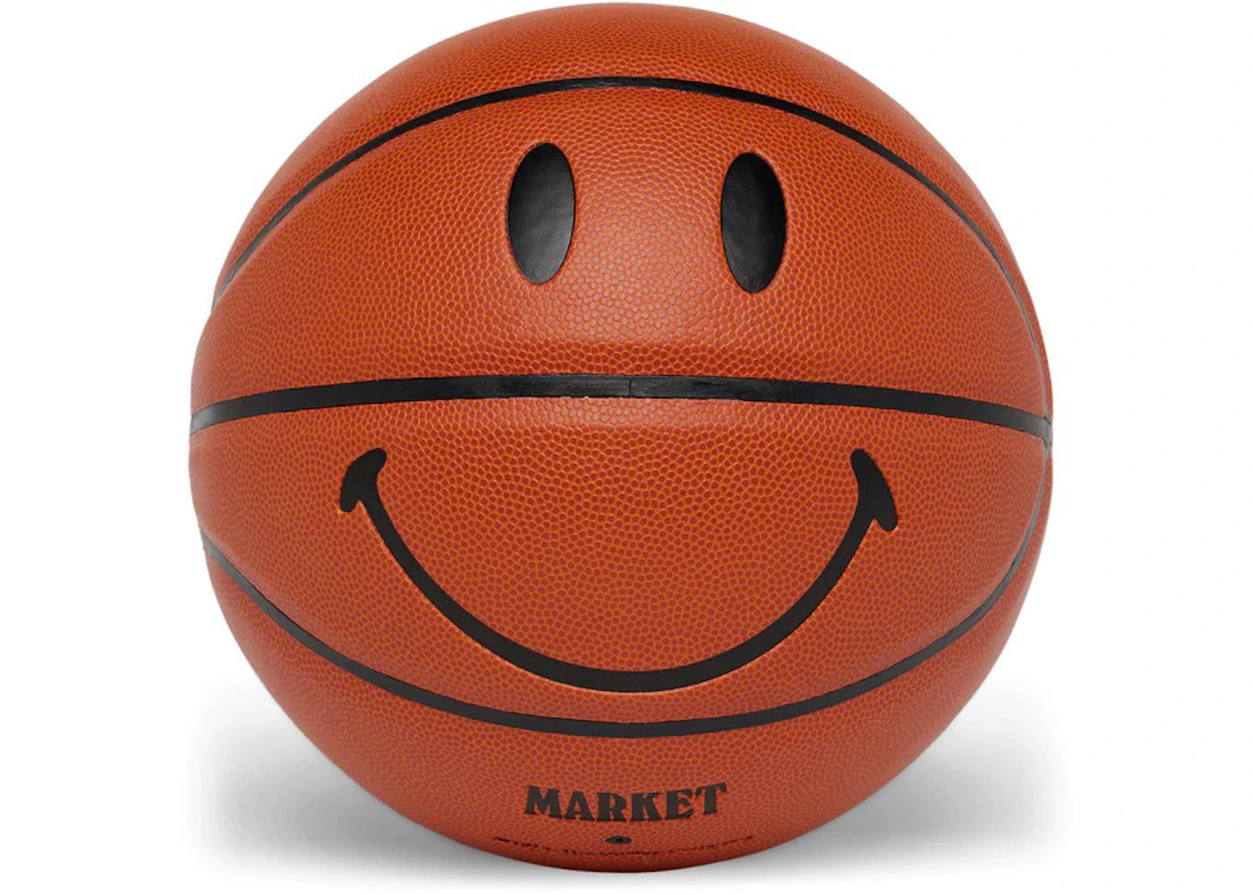 Market Smiley Natural Basketball