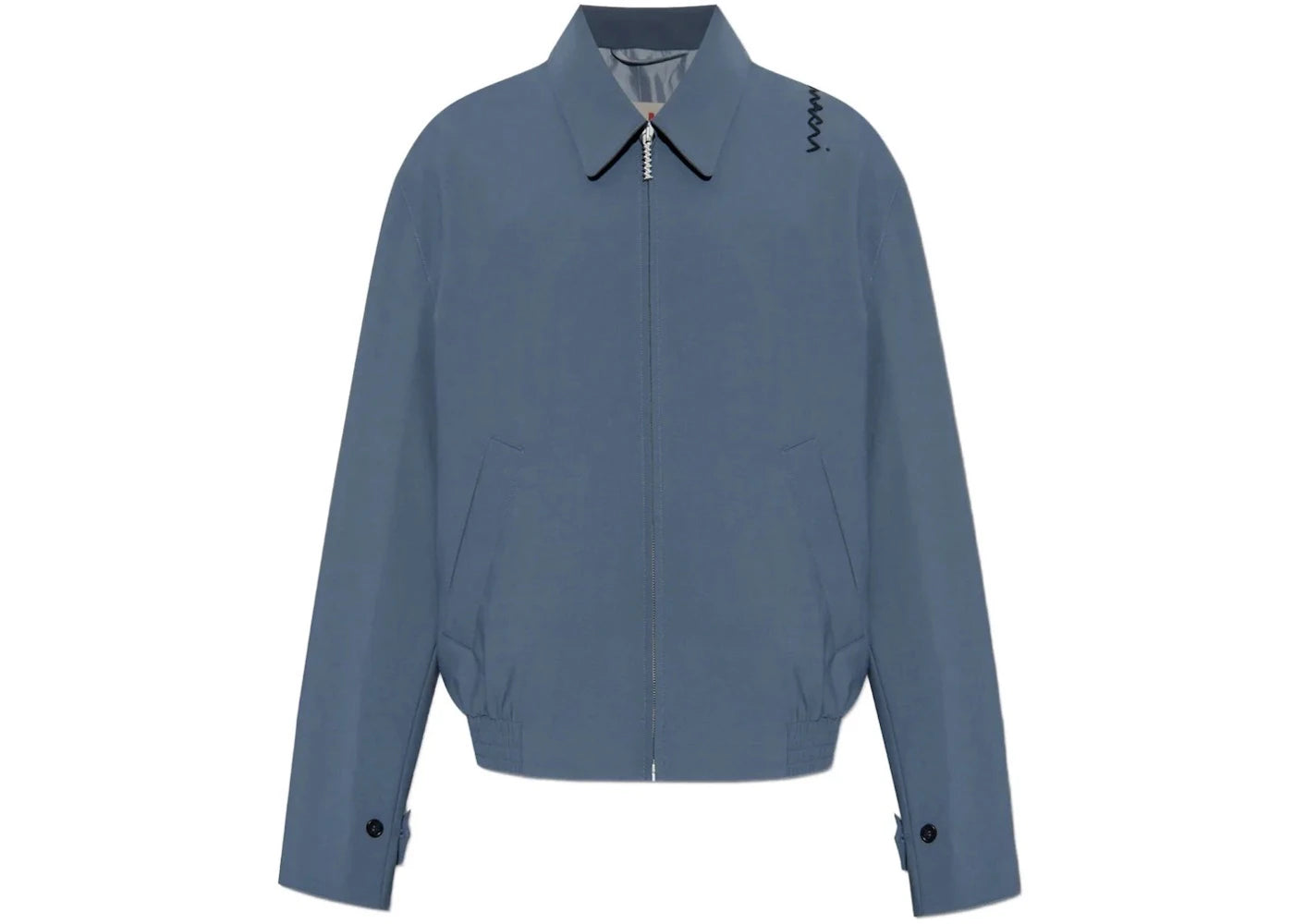 Marni Light Wool Collar Jacket Dark Ash
