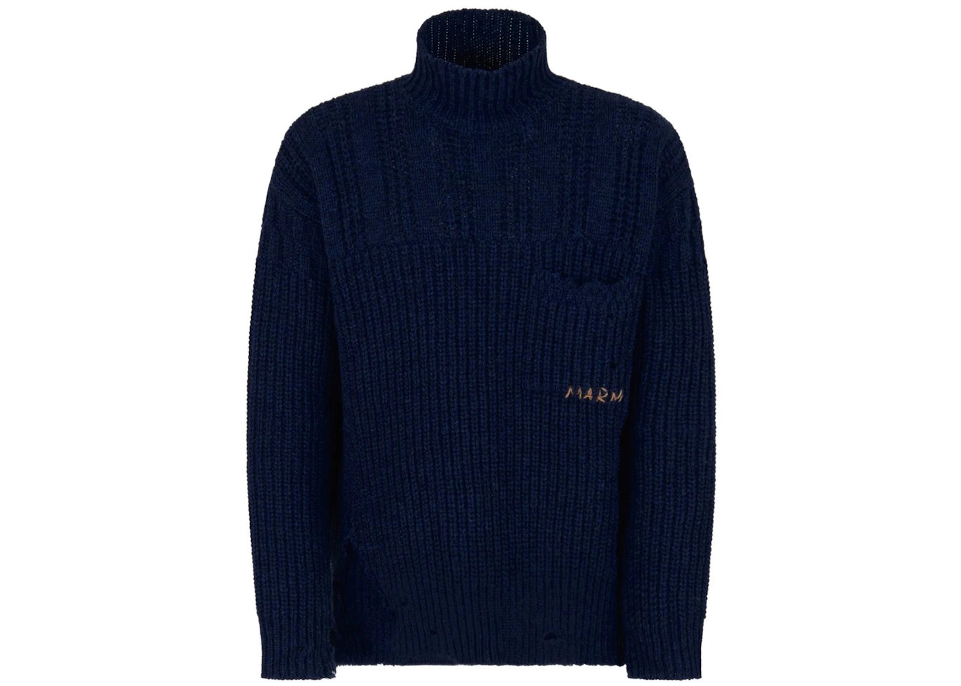 Marni Marni Mending Turtleneck Sweater Corn Flower