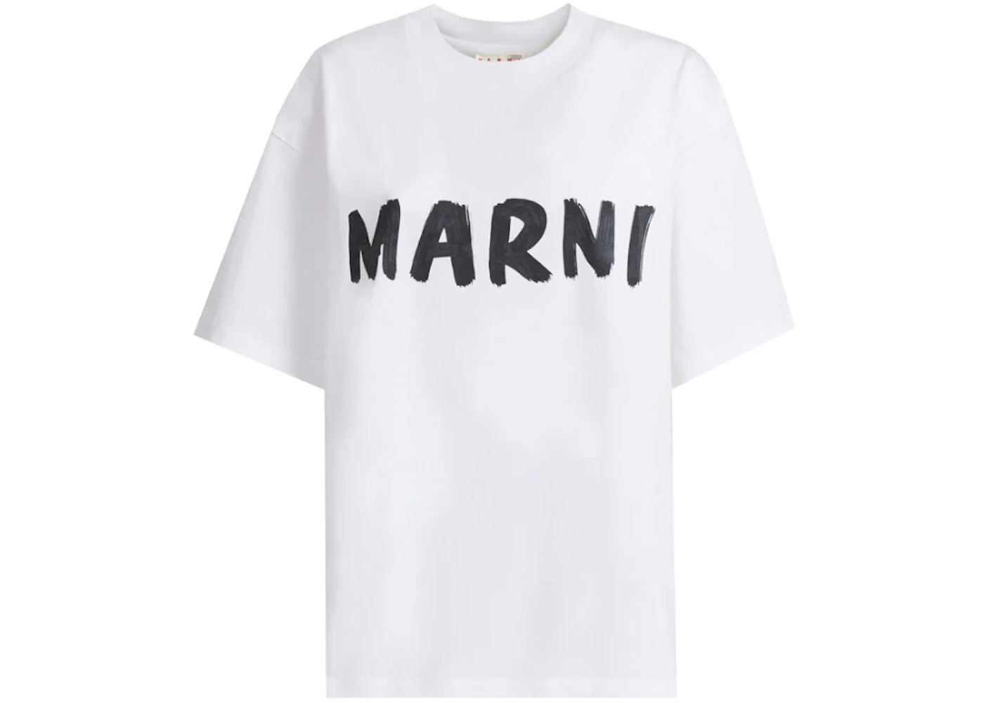 Marni Oversized Logo T-Shirts White