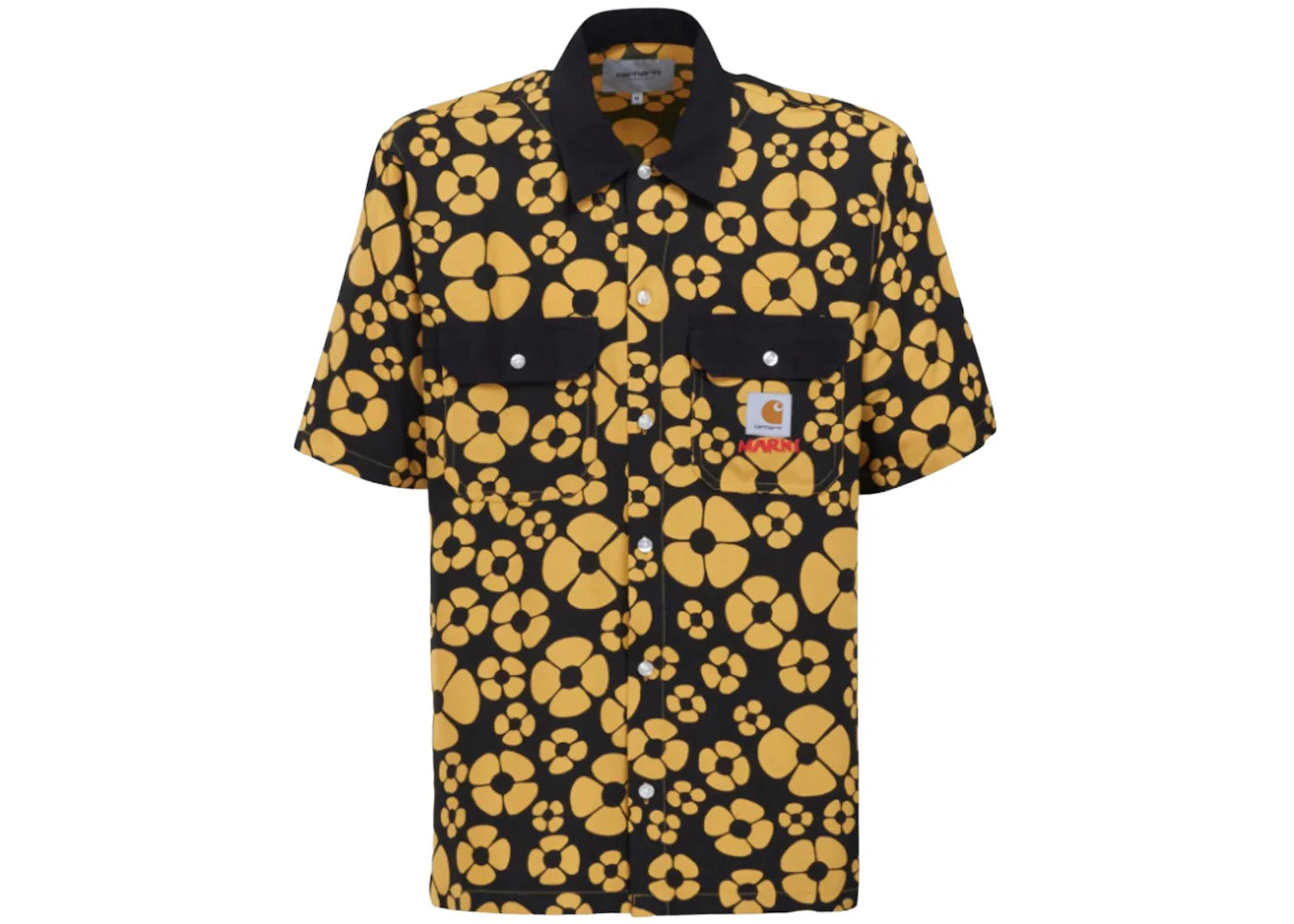 Marni x Carhartt WIP S/S Poplin Shirt Black