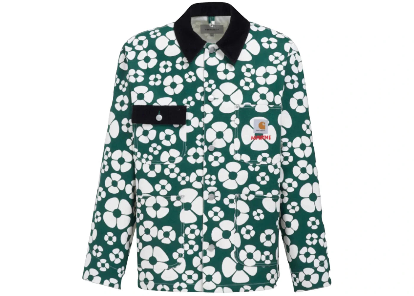 Marni x Carhartt WIP Work Jacket Green/White