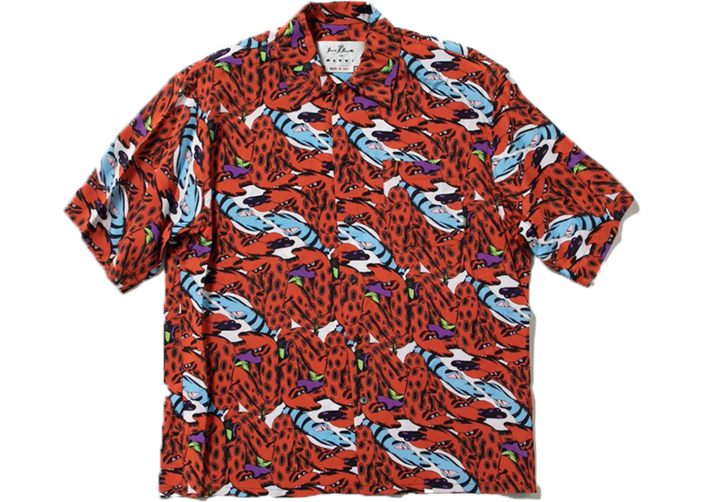 Marni x Union Cotton Printed Viscose Shirt Multi