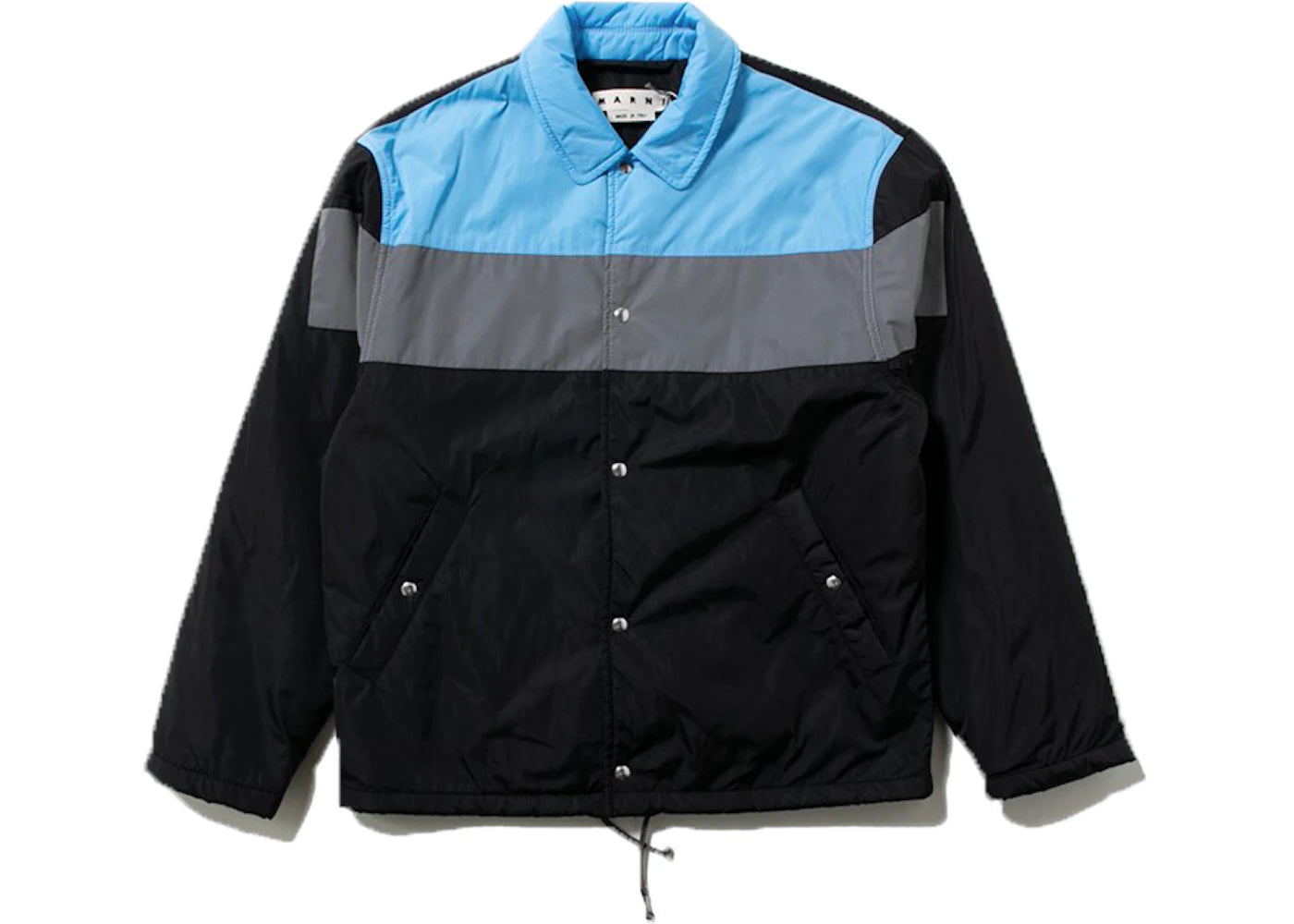 Marni x Union Nylon Reflective Jacket Black/Light Blue/Reflective Grey