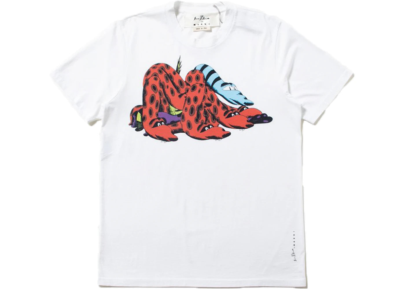 Marni x Union Printed SS Tee White