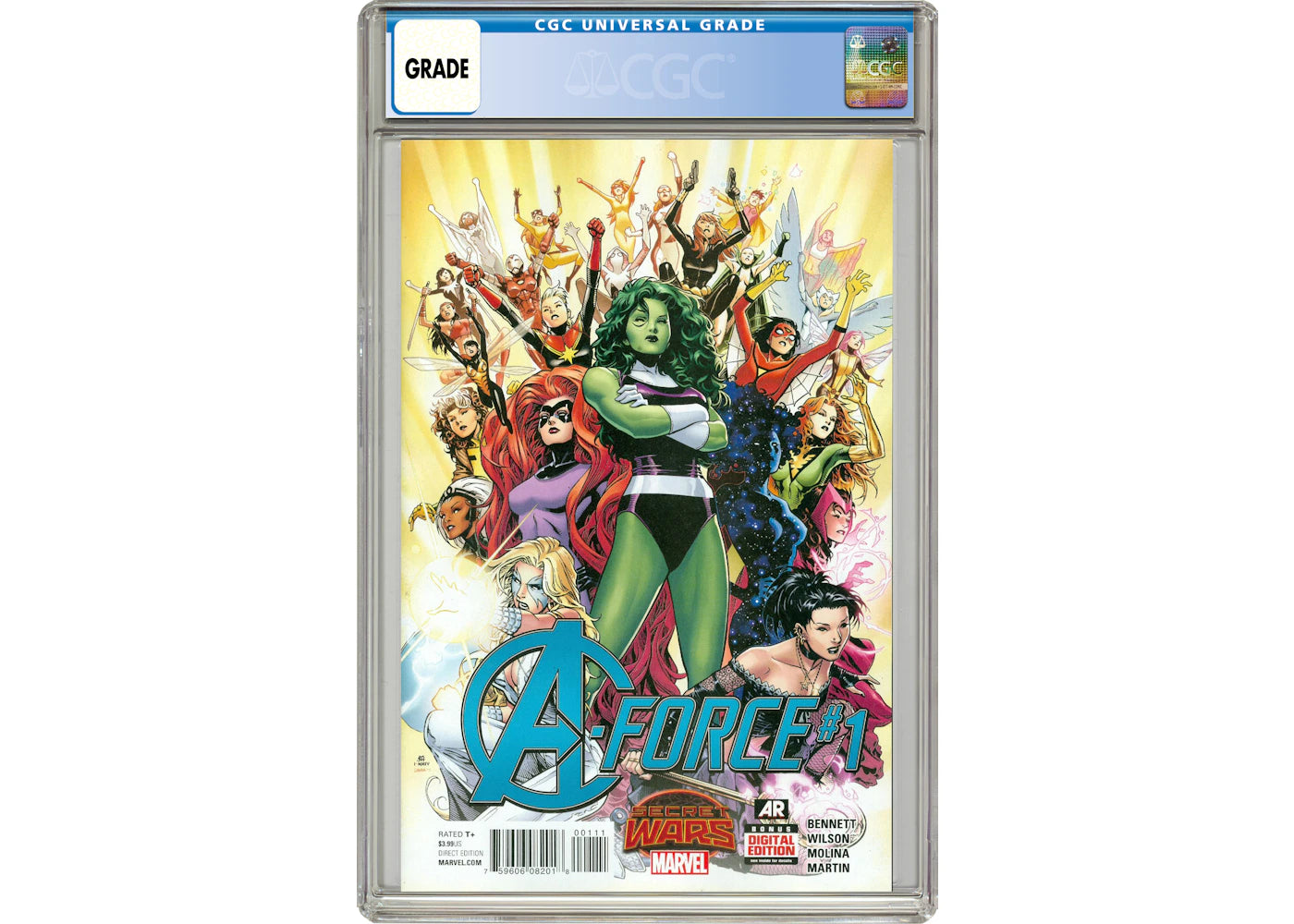 Marvel A-Force (2015) #1A Comic Book CGC Graded