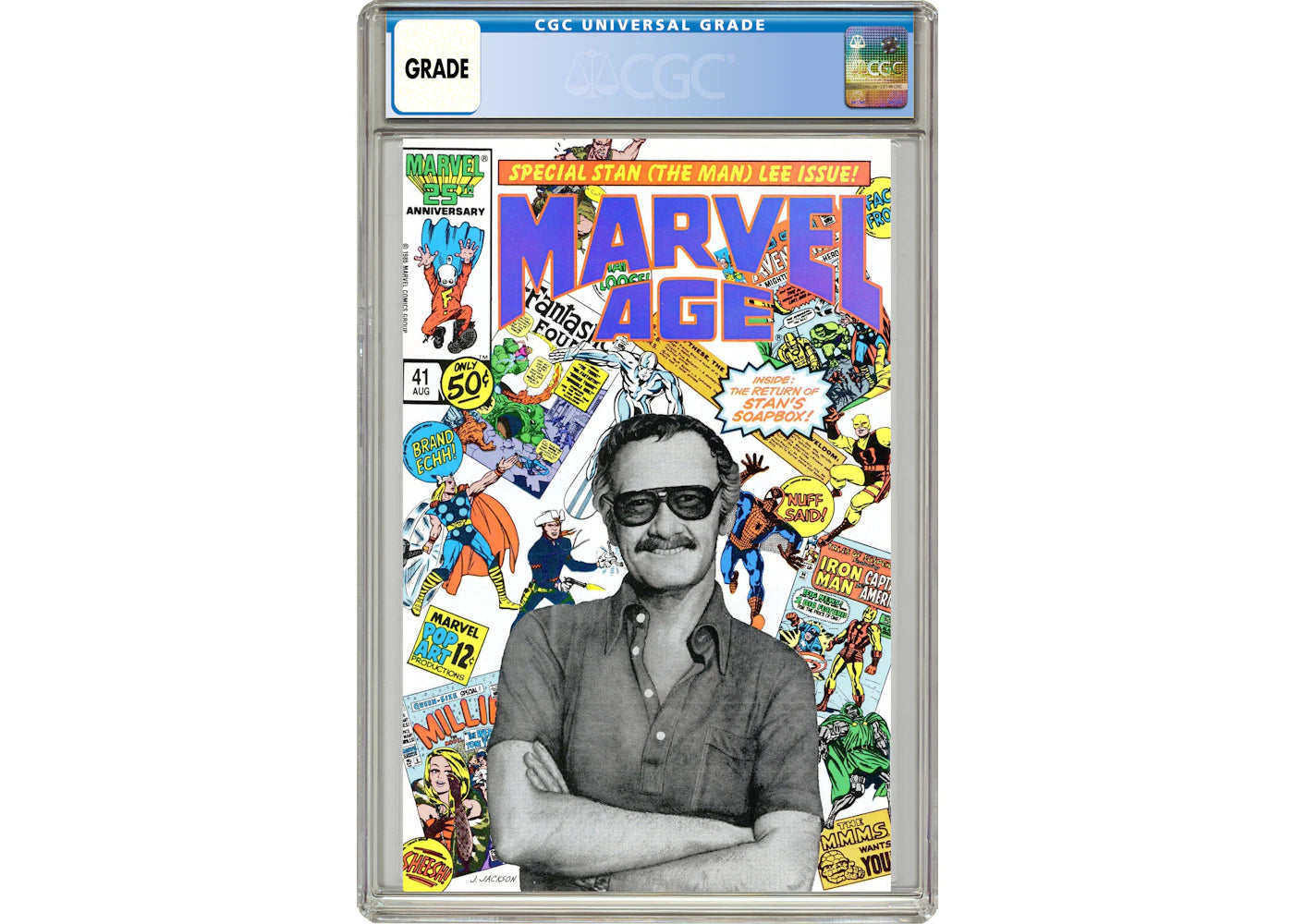 Marvel Age (1983 Marvel) #41 Comic Book CGC Graded