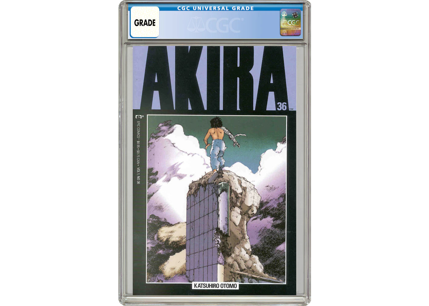 Marvel Akira (1988) #36 Comic Book CGC Graded