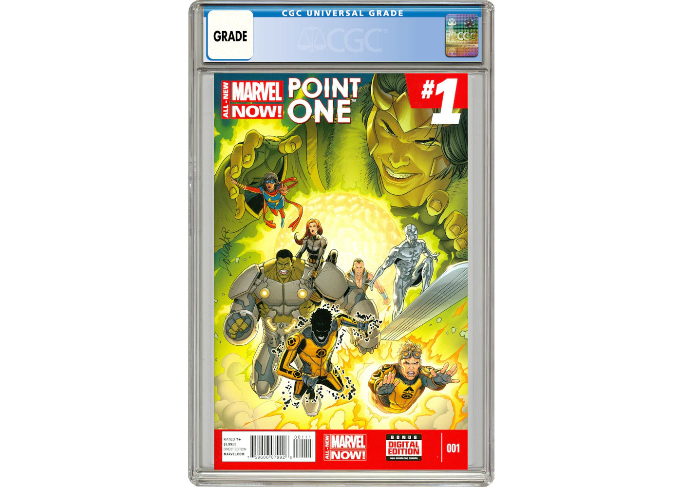 Marvel All New Marvel Now Point One (2014) #1A Comic Book CGC Graded