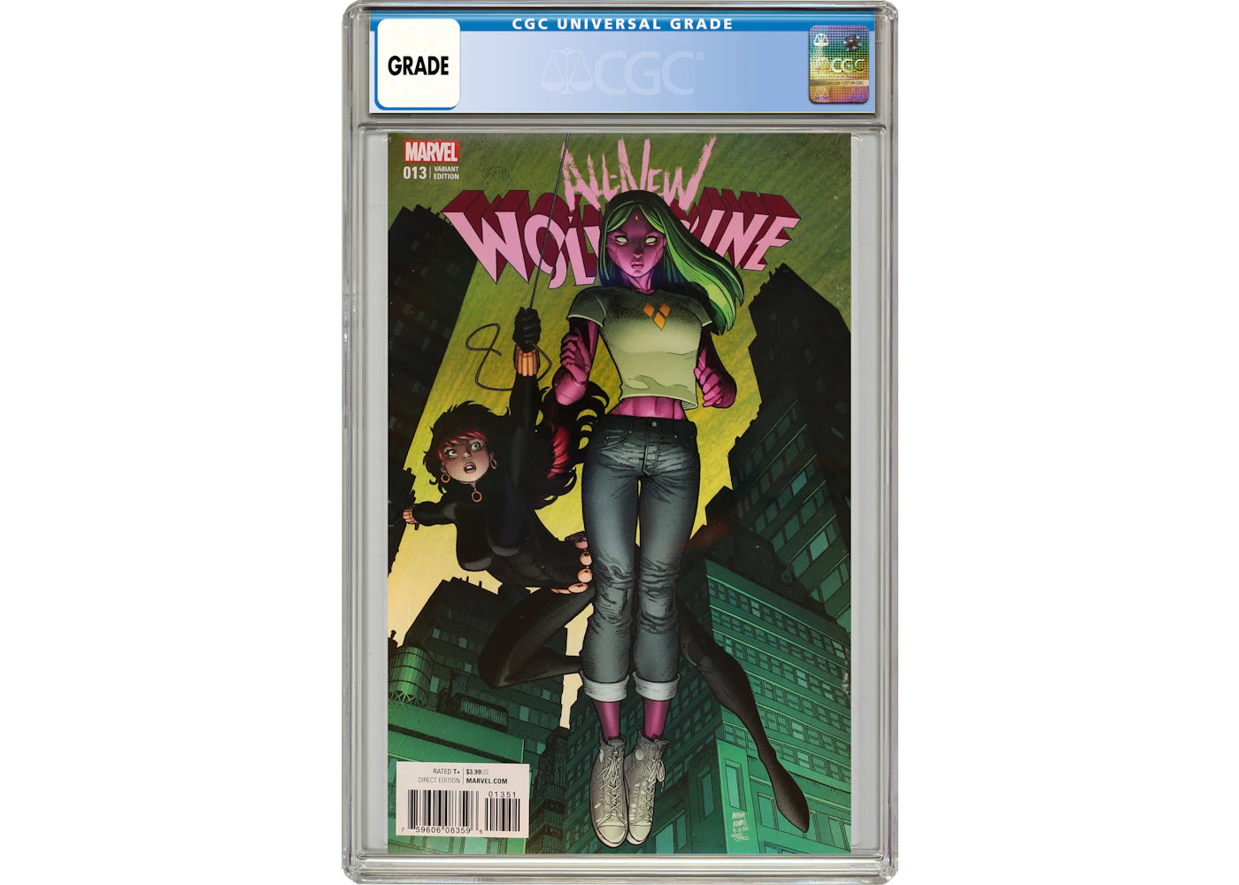 Marvel All New Wolverine (2016) #13D Comic Book CGC Graded
