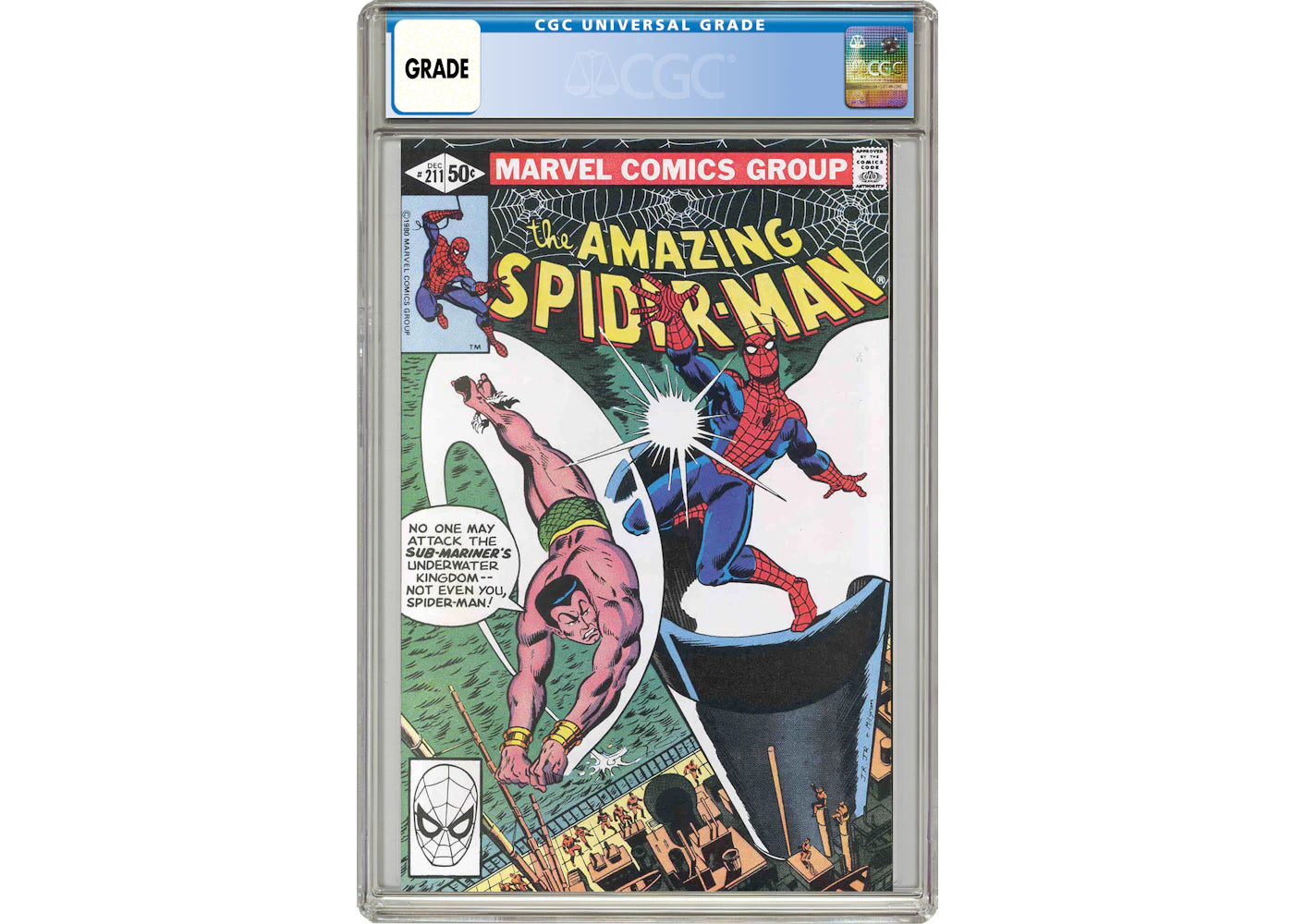 Marvel Amazing Spider-Man (1963 1st Series) #211 Comic Book CGC Graded