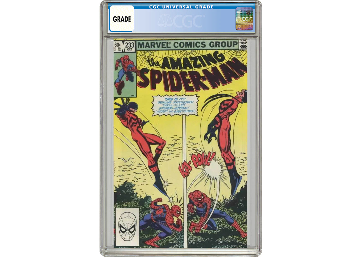 Marvel Amazing Spider-Man (1963 1st Series) #233 Comic Book CGC Graded