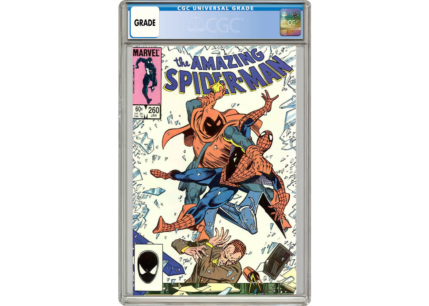 Marvel Amazing Spider-Man (1963 1st Series) #260 Comic Book CGC Graded