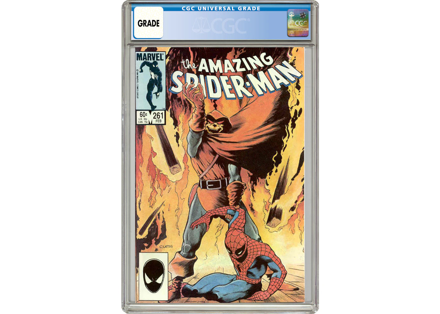 Marvel Amazing Spider-Man (1963 1st Series) #261 Comic Book CGC Graded