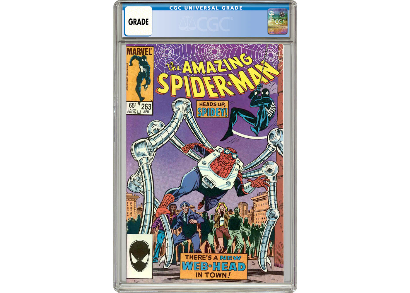 Marvel Amazing Spider-Man (1963 1st Series) #263 Comic Book CGC Graded