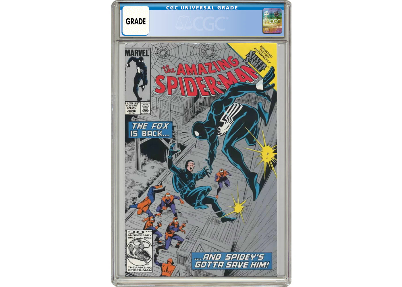 Marvel Amazing Spider-Man (1963 1st Series) #265B Comic Book CGC Graded