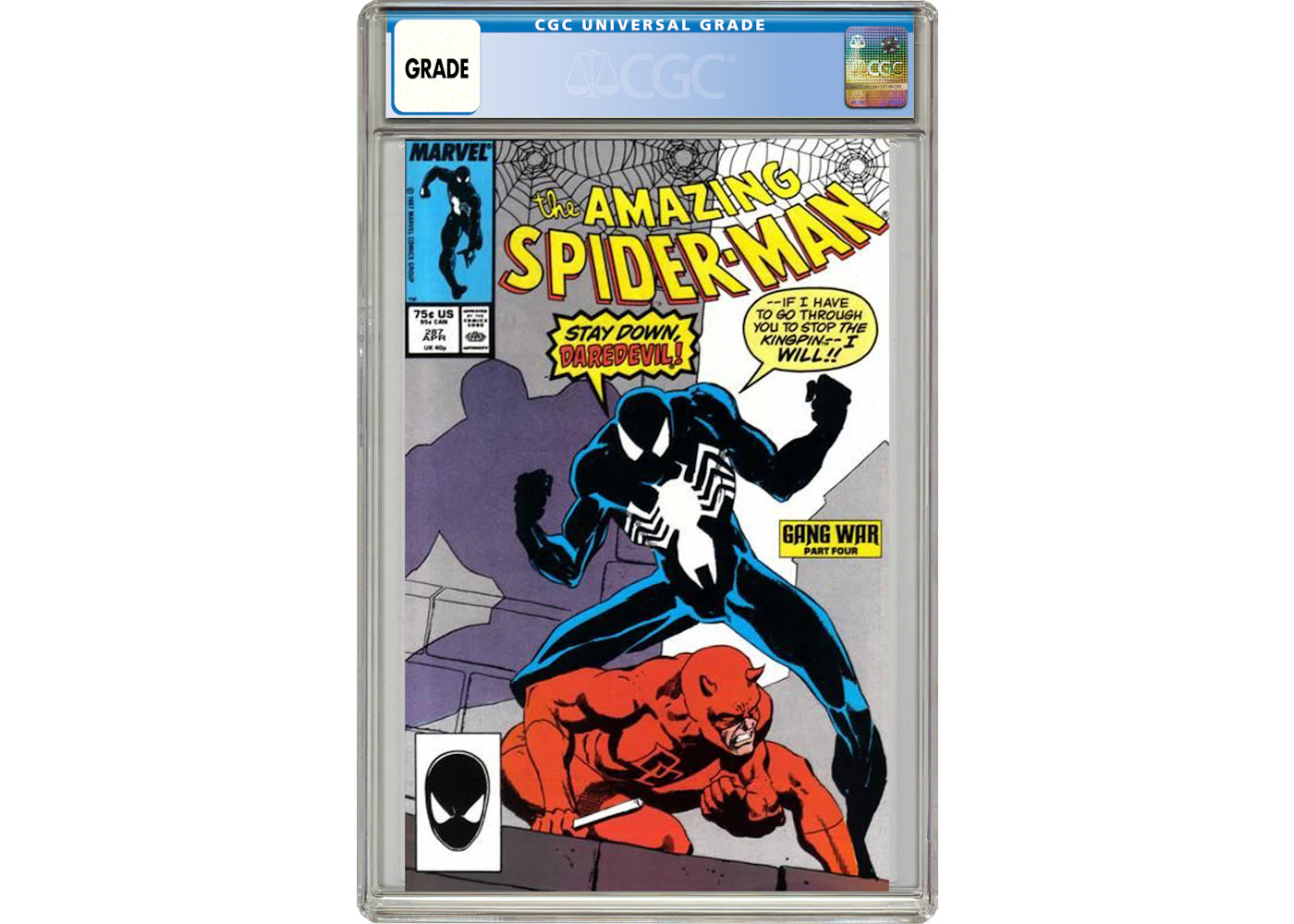 Marvel Amazing Spider-Man (1963 1st Series) #287 Comic Book CGC Graded