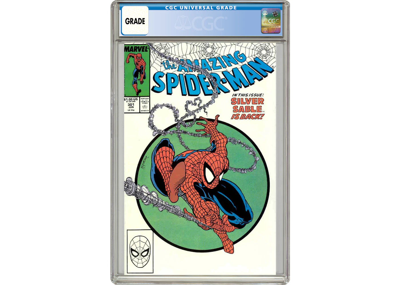 Marvel Amazing Spider-Man (1963 1st Series) #301 Comic Book CGC Graded