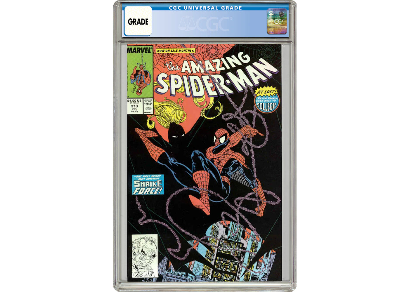 Marvel Amazing Spider-Man (1963 1st Series) #310 Comic Book CGC Graded