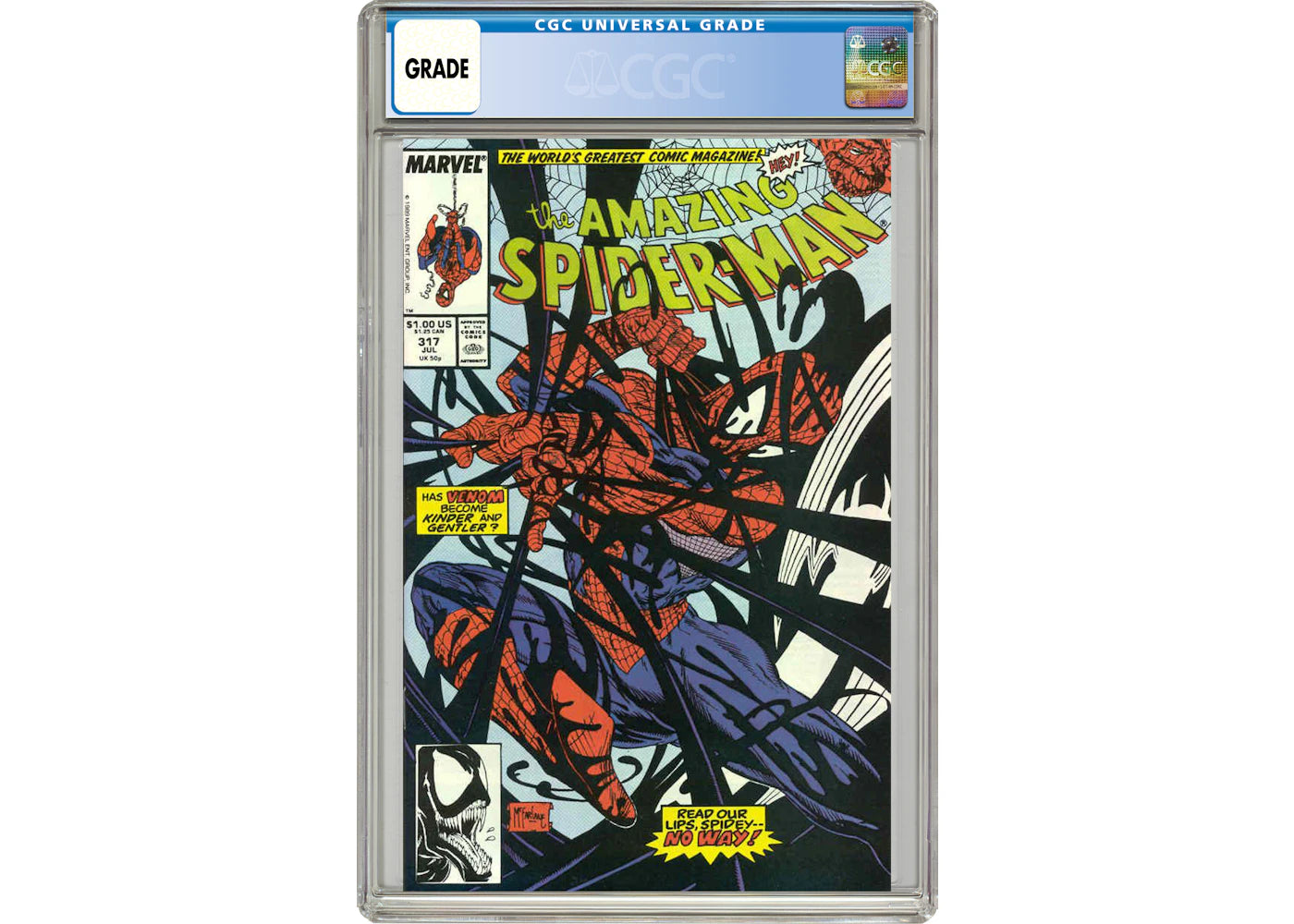 Marvel Amazing Spider-Man (1963 1st Series) #317 Comic Book CGC Graded