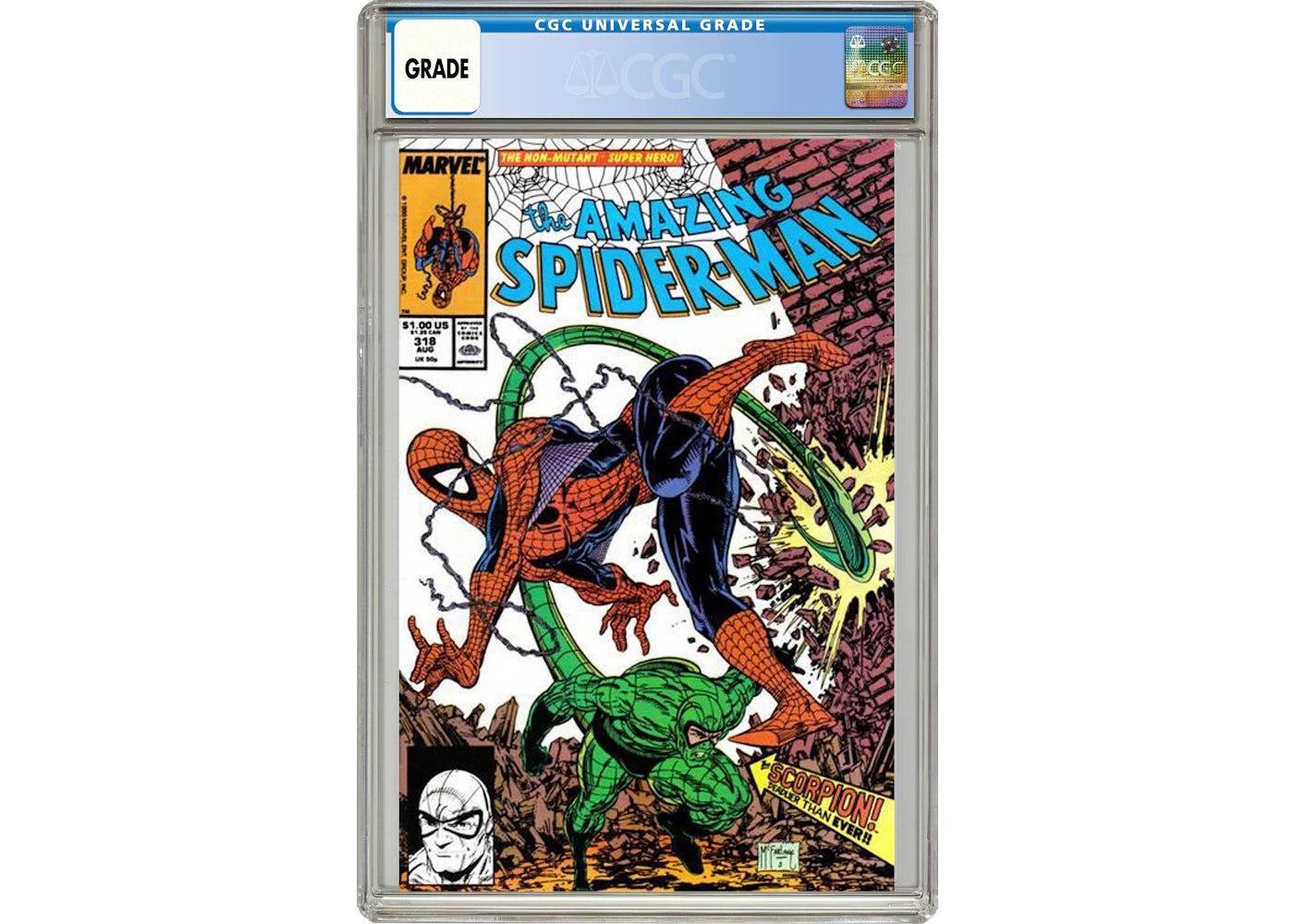 Marvel Amazing Spider-Man (1963 1st Series) #318 Comic Book CGC Graded