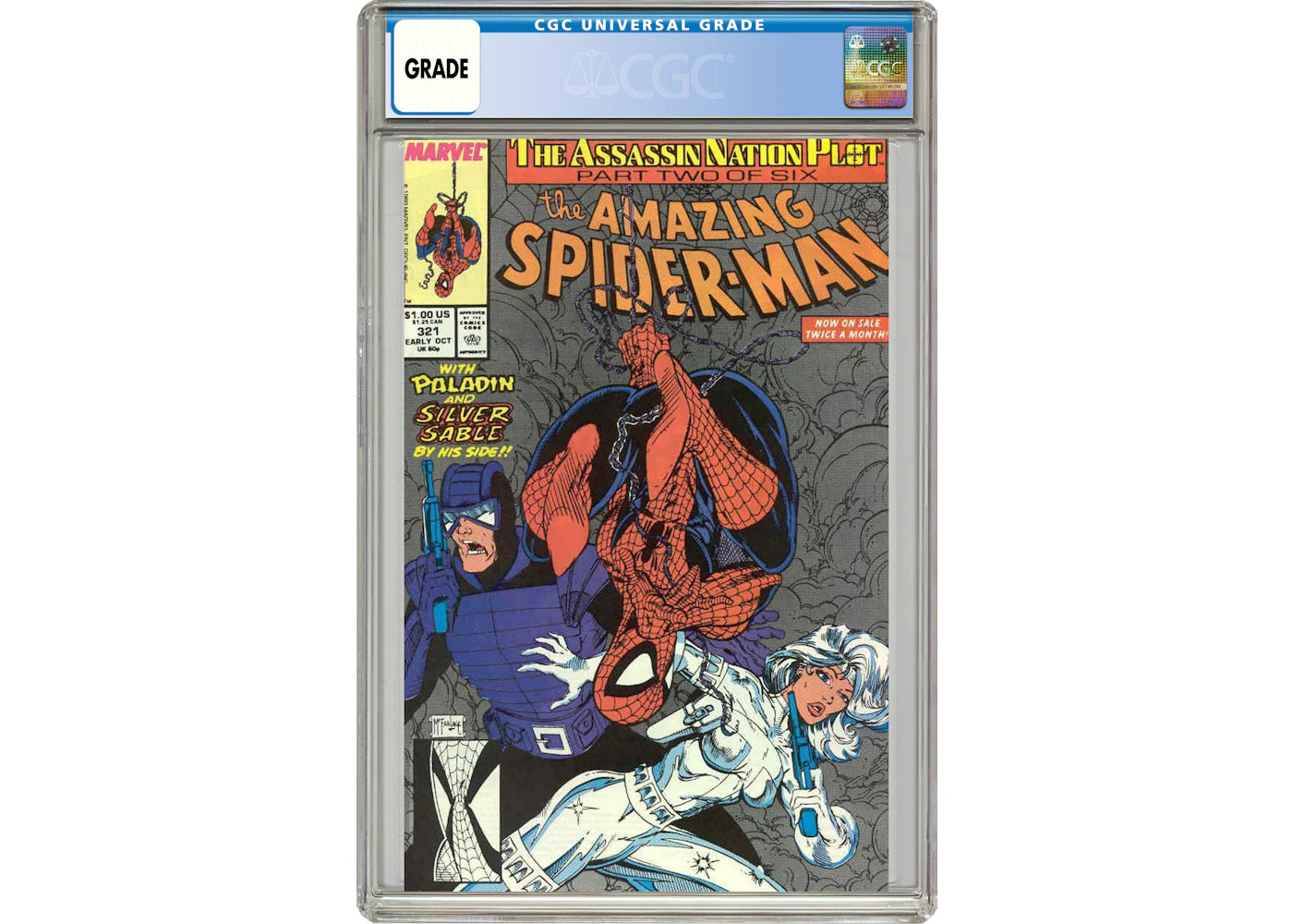 Marvel Amazing Spider-Man (1963 1st Series) #321 Comic Book CGC Graded