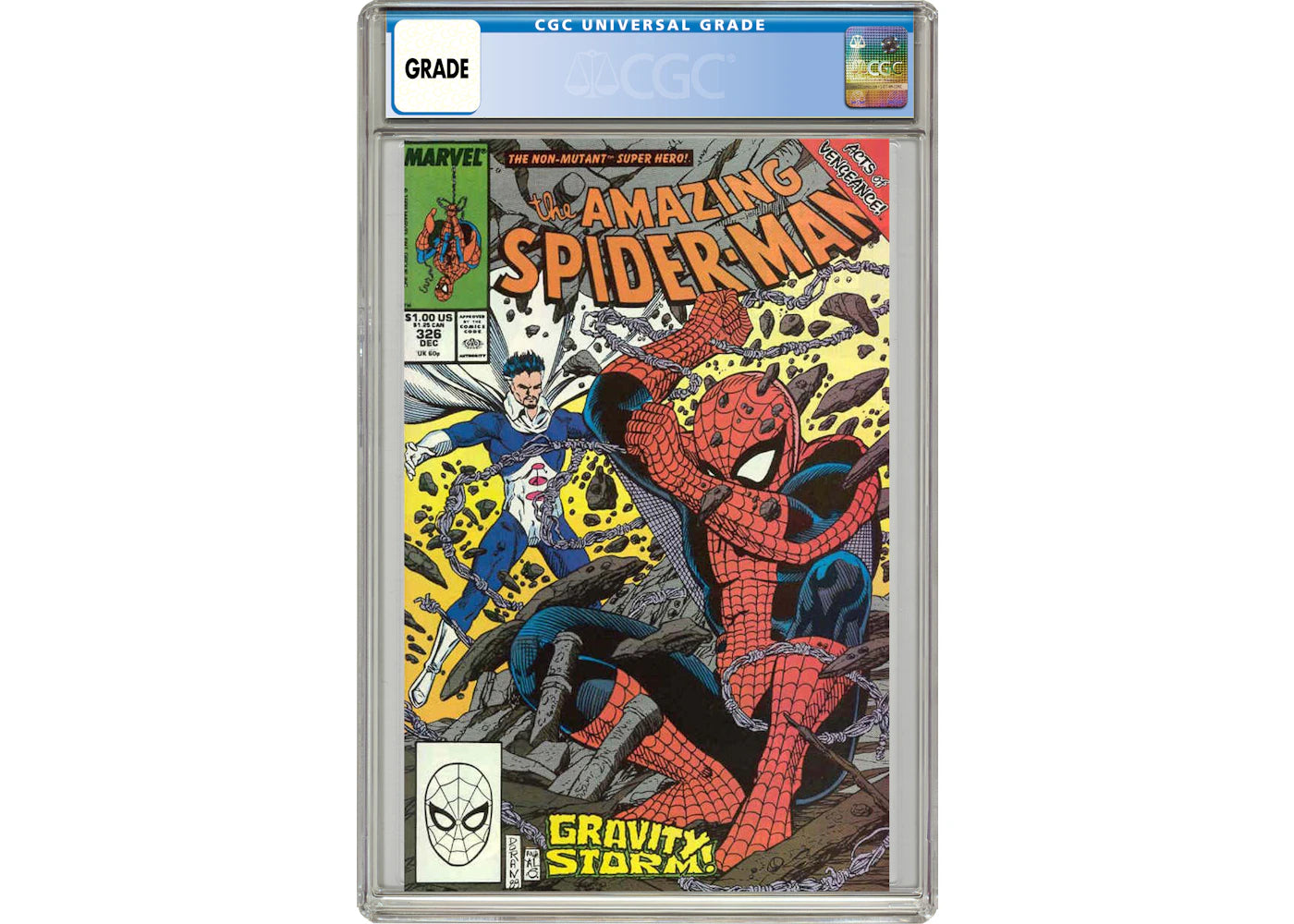 Marvel Amazing Spider-Man (1963 1st Series) #326 Comic Book CGC Graded