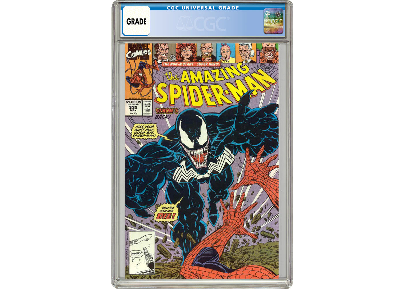 Marvel Amazing Spider-Man (1963 1st Series) #332 Comic Book CGC Graded