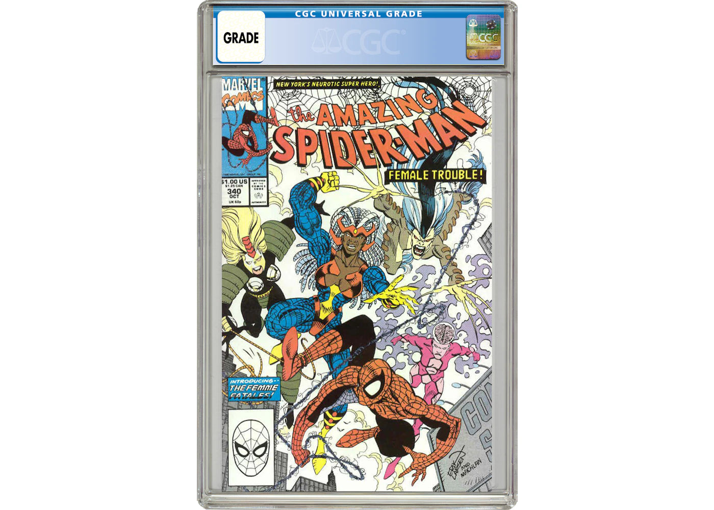 Marvel Amazing Spider-Man (1963 1st Series) #340 Comic Book CGC Graded